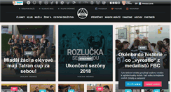 Desktop Screenshot of fbcliberec.cz